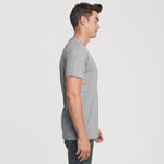 Charger l'image dans la galerie, T-Shirt col V gris chiné