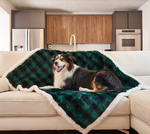 Charger l'image dans la galerie, Couverture pour chien (Carreaux verts) - PupProtector™