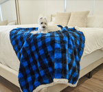 Charger l'image dans la galerie, Couverture pour chien (Carreaux bleus) - PupProtector™