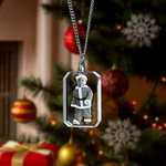 Charger l'image dans la galerie, Crystal ArtPix 3D Palerme Home (modèle collier en rectangle)