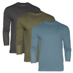 Charger l'image dans la galerie, Le pack de 3 t-shirt à manches longues et col ras du cou