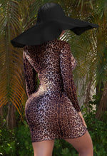 Charger l'image dans la galerie, Dillon Mesh Cover Up - Leopard