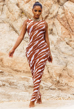 Charger l'image dans la galerie, Mateo Cover Up - Mocha Zebra