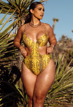 Charger l'image dans la galerie, Nyke One Piece - Mustard Snake