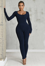 Charger l'image dans la galerie, Matte Basix Sculpt Leggings - Navy
