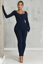 Charger l'image dans la galerie, Matte Basix Sculpt Leggings - Navy