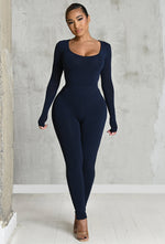 Charger l'image dans la galerie, Matte Basix Sculpt Leggings - Navy