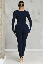 Charger l'image dans la galerie, Matte Basix Sculpt Leggings - Navy