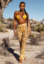 Charger l'image dans la galerie, Silas 3 Piece Pants Set - Mustard Zebra