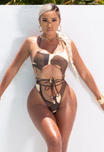 Charger l'image dans la galerie, Theo Monokini - Multi Mocha