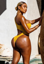 Charger l'image dans la galerie, Zale Ribbed One Piece - Mustard