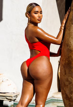 Charger l'image dans la galerie, Zale Ribbed One Piece - Red