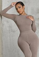 Charger l'image dans la galerie, Matte Basix Sculpt Bodysuit - Nude