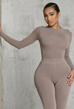 Charger l'image dans la galerie, Matte Basix Sculpt Bodysuit - Nude