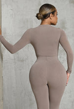 Charger l'image dans la galerie, Matte Basix Sculpt Bodysuit - Nude