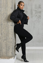 Charger l'image dans la galerie, Matte Basix Sculpt Jumpsuit - Black