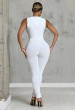Charger l'image dans la galerie, Matte Basix Sculpt Jumpsuit - Bone