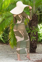 Charger l'image dans la galerie, Tyler Sheer Cover Up - Multi Olive