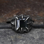 Charger l'image dans la galerie, Bague en acier inoxydable CZ Cool Dragon Claw