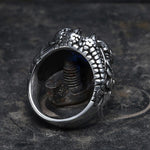 Charger l'image dans la galerie, Bague en acier inoxydable CZ Cool Dragon Claw