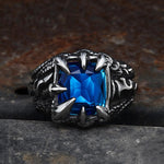 Charger l'image dans la galerie, Cool Dragon Claw Stainless Steel CZ Ring | Gthic.com