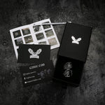 Charger l'image dans la galerie, Bague double main fantôme en acier inoxydable tête de mort