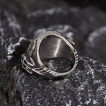 Charger l'image dans la galerie, Gothic Angel Evil Eye Bague en acier inoxydable