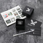 Charger l'image dans la galerie, Couronne gothique Bague punk en acier inoxydable