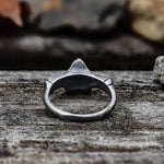 Charger l'image dans la galerie, Bague en acier inoxydable tête de mort gothique et féroce