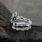 Charger l'image dans la galerie, Bague gothique en argent sterling