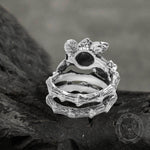 Charger l'image dans la galerie, Bague gothique en argent sterling