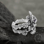Charger l'image dans la galerie, Bague gothique en argent sterling
