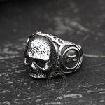 Charger l'image dans la galerie, Bague Gothique Fée des Dents Crâne en acier inoxydable