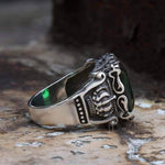 Charger l'image dans la galerie, Couronne gothique Bague en acier inoxydable CZ