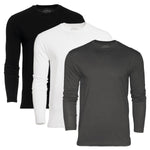 Charger l'image dans la galerie, Pack de 3 Crew Core à manches longues