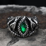 Charger l'image dans la galerie, Power Snake Stainless Steel Beast Ring | Gthic.com
