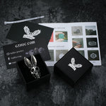 Charger l'image dans la galerie, Bague en acier inoxydable tête de lapin crâne de lapin