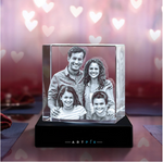 Charger l'image dans la galerie, Crystal ArtPix 3D Palerme Home (modèle carré)