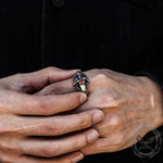 Charger l'image dans la galerie, Vintage Open Your Heart Stainless Steel Ring