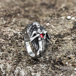 Charger l'image dans la galerie, Vintage Open Your Heart Stainless Steel Ring