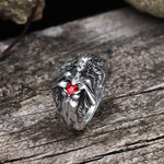 Charger l'image dans la galerie, Vintage Open Your Heart Stainless Steel Ring | Gthic.com