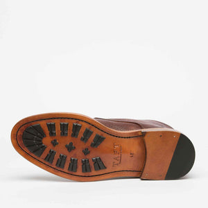 Chaussures italiennes en cuir Palerme Home™ - Marron clair