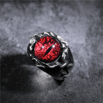 Charger l&#39;image dans la galerie, Magic Eye Sterling Silver Ring | Gthic.com
