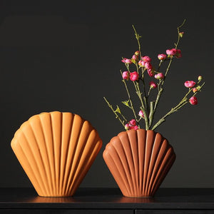 Décoration de vases en céramique Shell Art