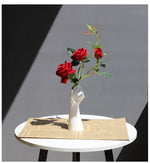 Charger l&#39;image dans la galerie, Décor de vase pour fleurs en forme de main
